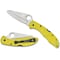 Spyderco 2024 Spyderco Salt 2 Lightweight Yellow H1 Plain SPY-C88PYL2 - alternate 1